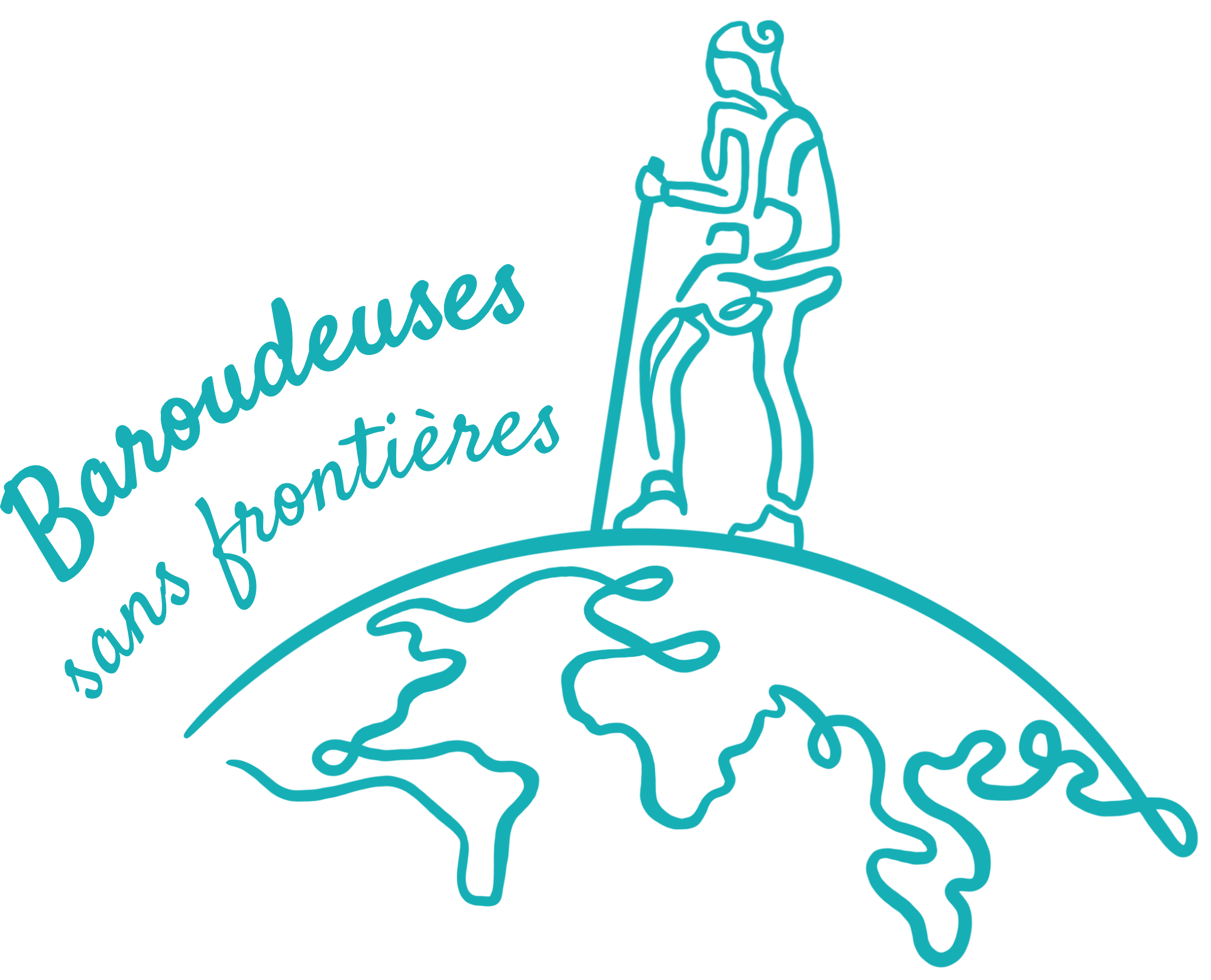 Logo Baroudeuses sans frontières