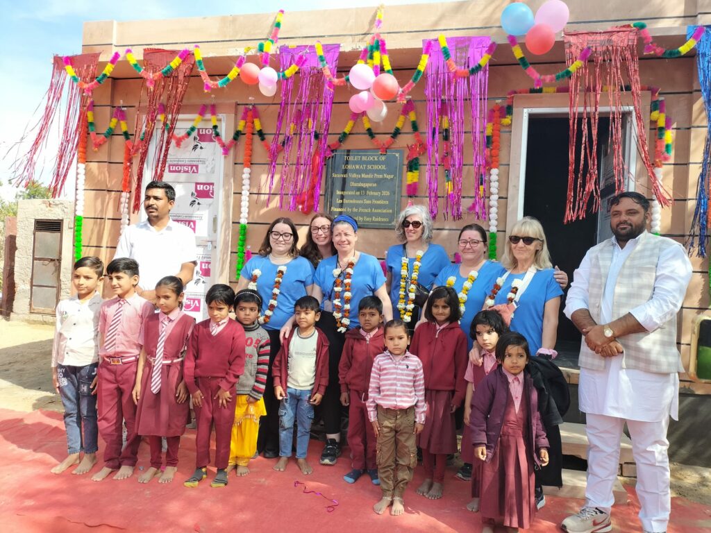 bloc sanitaire en Inde